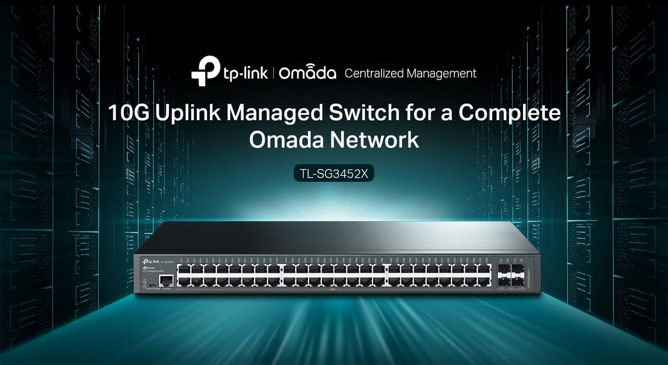 TP-Link TL-SG3452X JetStream 48-Port Gigabit L2+ Managed Switch